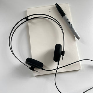 AIAIAI: Tracks Headphones w/ Mic - JJJJound Edition - Black