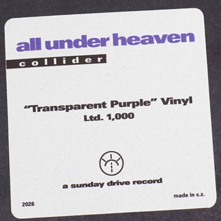 All Under Heaven: Collider (Colored Vinyl) Vinyl LP