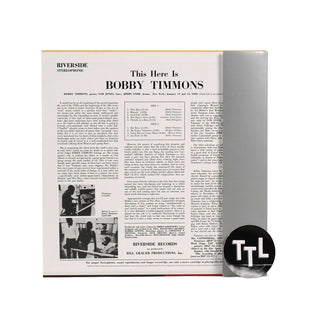Bobby Timmons: This Here Is Bobby Timmons (Original Jazz Classics 180g) Vinyl LP