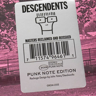 Descendents: Enjoy! - Punk Note Edition Vinyl LP