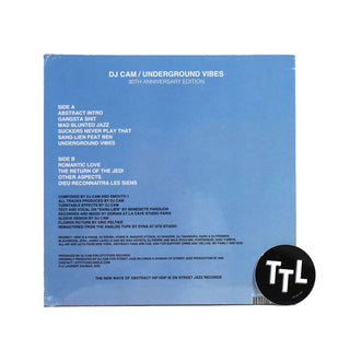 DJ Cam: Underground Vibes - 30th Anniversary Edition (180g) Vinyl LP