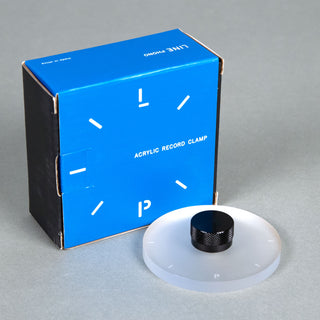 Line Phono: Acrylic Record Clamp Stabilizer