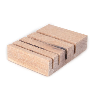 Line Phono: Wood Block Record Holder
