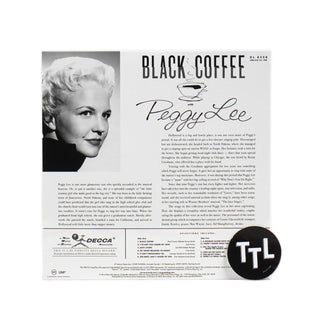 Peggy Lee: Black Coffee (Acoustic Sounds 180g) Vinyl LP