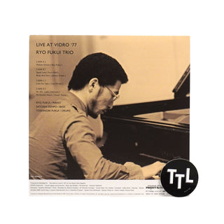 Ryo Fukui Trio: Live At Vidro '77 - Heavyweight Pure Vinyl Disc (180g, Japan Import) Vinyl 2LP