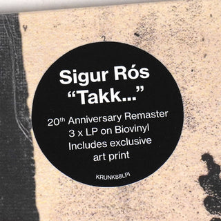 Sigur Ros: Takk - 20th Anniversary Edition (Indie Exclusive) Vinyl 3LP