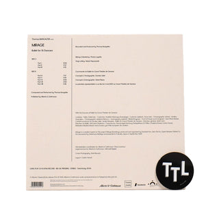 Thomas Bangalter: Mirage Vinyl LP 