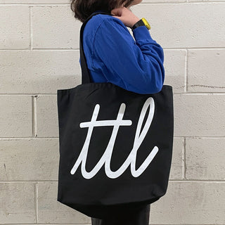 Turntable Lab: Cursivo Tote Bag - 25th Anniversary Edition