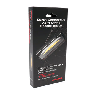 Audioquest: Anti-Static Record Brush - Gold