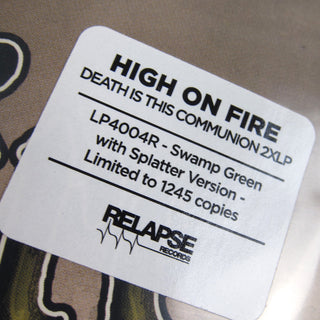 High On Fire: Death Is This Communion (Colored Vinyl) Vinyl 2LP