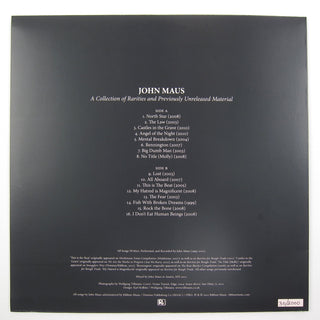 John Maus: A Collection Of Rarities And Previously Unreleased Material (Colored Vinyl) Vinyl LP - LIMIT 1 PER CUSTOMER