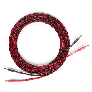 Kimber Kable: 4PR Series Speaker Cables 10 ft / Pair / Black+Red