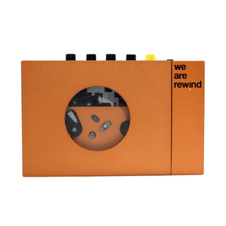 We Are Rewind: WE-001 Portable Cassette Player w/ Bluetooth